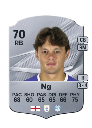 Ng - 70 - Rare EA FC 27 card