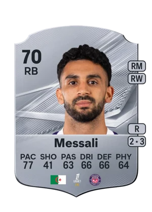 Messali - 70 - Rare EA FC 27 card