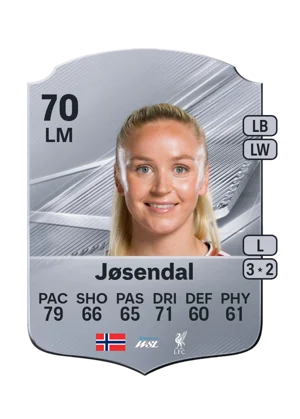 Jøsendal - 70 - Rare EA FC 27 card