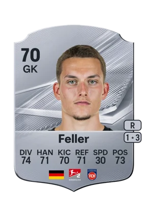 Feller - 70 - Rare EA FC 27 card