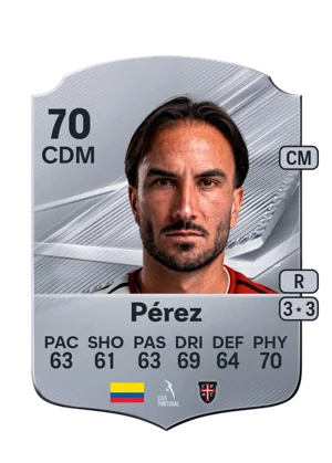 Pérez - 70 - Rare EA FC 27 card
