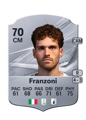 Franzoni - 70 - Rare EA FC 27 card