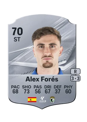 Alex Forés - 70 - Rare EA FC 27 card