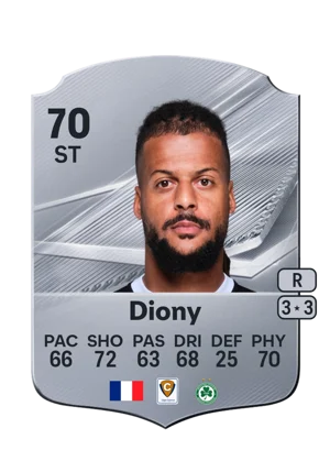 Diony - 70 - Rare EA FC 27 card