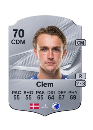 Clem - 70 - Rare EA FC 27 card