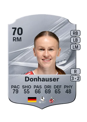Donhauser - 70 - Rare EA FC 27 card