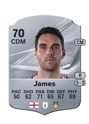 James - 70 - Rare EA FC 27 card