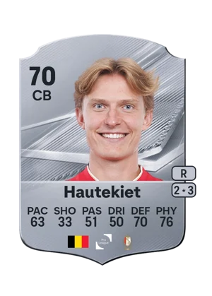Hautekiet - 70 - Rare EA FC 27 card