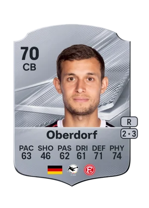 Oberdorf - 70 - Rare EA FC 27 card