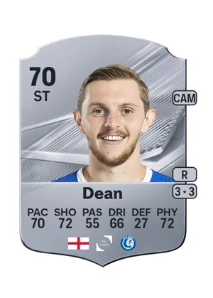 Dean - 70 - Rare EA FC 27 card