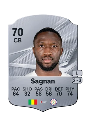 Sagnan - 70 - Rare EA FC 27 card
