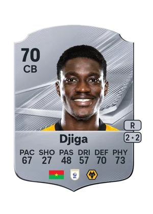 Djiga - 70 - Rare EA FC 27 card