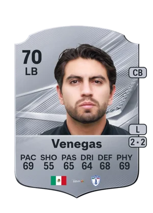 Venegas - 70 - Rare EA FC 27 card