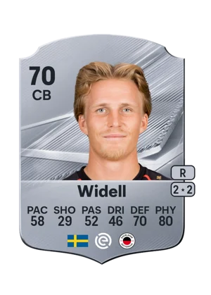 Widell - 70 - Rare EA FC 27 card