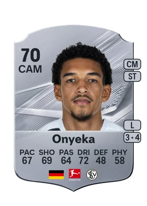 Onyeka - 70 - Rare EA FC 27 card