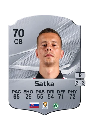 Šatka - 70 - Rare EA FC 27 card