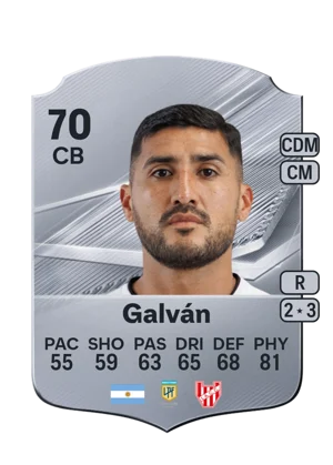 Galván - 70 - Rare EA FC 27 card