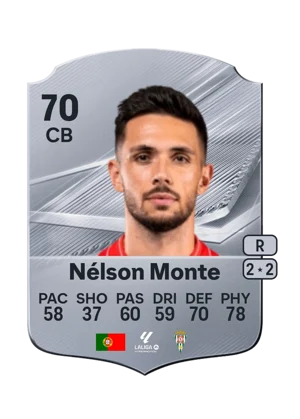 Nélson Monte - 70 - Rare EA FC 27 card