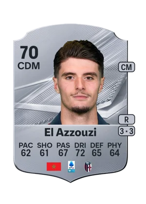 El Azzouzi - 70 - Rare EA FC 27 card