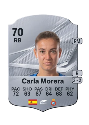 Carla Morera - 70 - Rare EA FC 27 card