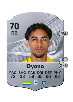 Oyono - 70 - Rare EA FC 27 card