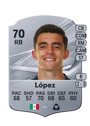 López - 70 - Rare EA FC 27 card