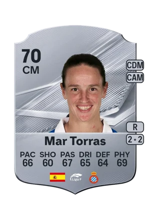 Mar Torras - 70 - Rare EA FC 27 card