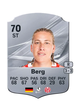 Berg - 70 - Rare EA FC 27 card
