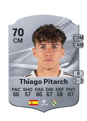Thiago Pitarch - 70 - Rare EA FC 27 card