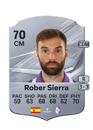 Rober Sierra - 70 - Rare EA FC 27 card