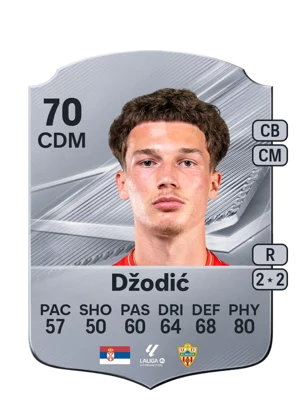 Džodić - 70 - Rare EA FC 27 card