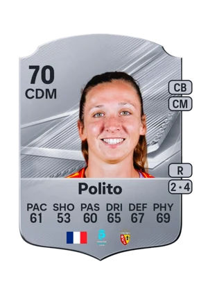 Polito - 70 - Rare EA FC 27 card