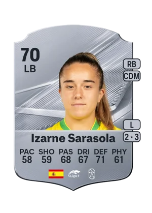 Izarne Sarasola - 70 - Rare EA FC 27 card