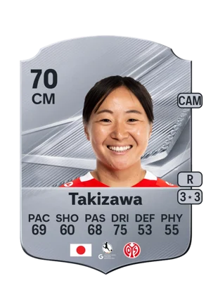 Takizawa - 70 - Rare EA FC 27 card