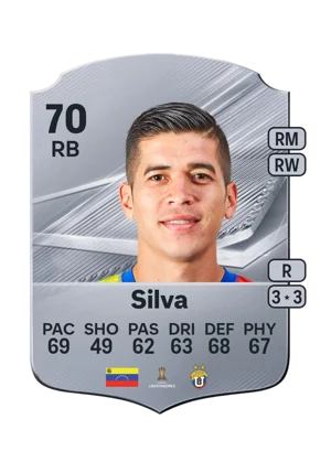 Silva - 70 - Rare EA FC 27 card