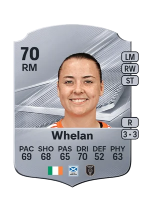 Whelan - 70 - Rare EA FC 27 card