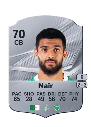 Naïr - 70 - Rare EA FC 27 card