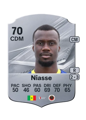 Niasse - 70 - Rare EA FC 27 card