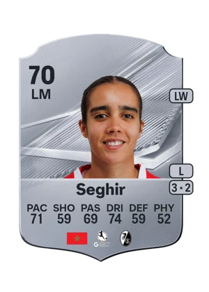 Seghir - 70 - Rare EA FC 27 card