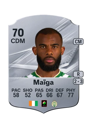 Maïga - 70 - Rare EA FC 27 card