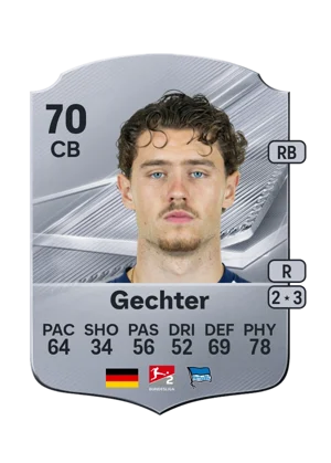 Gechter - 70 - Rare EA FC 27 card