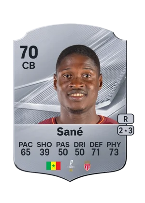 Sané - 70 - Rare EA FC 27 card