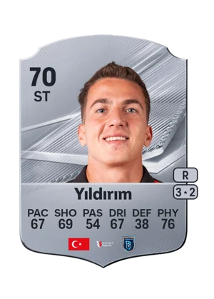 Yıldırım - 70 - Rare EA FC 27 card