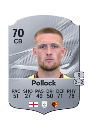 Pollock - 70 - Rare EA FC 27 card