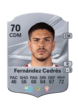 Fernández Cedrés - 70 - Rare EA FC 27 card