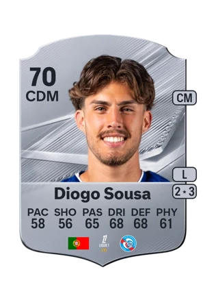 Diogo Sousa - 70 - Rare EA FC 27 card