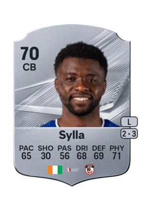 Sylla - 70 - Rare EA FC 27 card