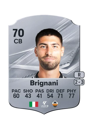 Brignani - 70 - Rare EA FC 27 card