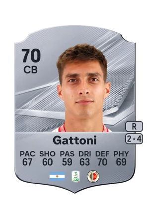 Gattoni - 70 - Rare EA FC 27 card