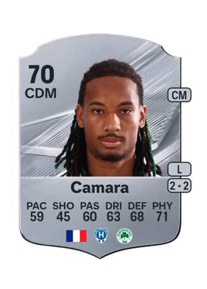 Camara - 70 - Rare EA FC 27 card